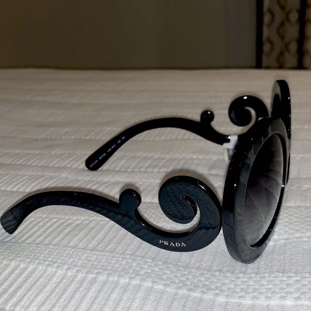 Prada Baroque Sunglasses - NWT - case, box, cleaning cloth - Never worn.